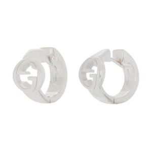 [구찌] 인터로킹 와이드 후프 귀걸이 / YBD796346001 (796346)