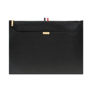 [톰브라운] RWB탭 레더 도큐먼트 클러치백 / UAC005A 00198 001