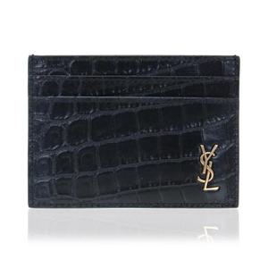 [생로랑] 티니 모노그램 카드홀더 / 607603 DZE0W 1000