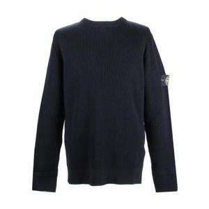 [스톤아일랜드] 와펜 패치 니트 / 7715553C2 V0029