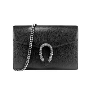 [구찌] 디오니서스 미니 레더 체인백/블랙/401231 CAOGN 8176