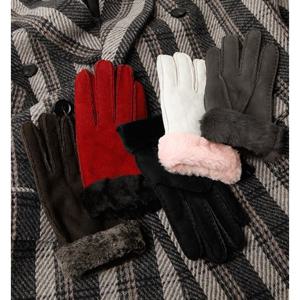 [넘버나인]양가죽 여자 무스탕 장갑