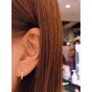 미니골드 14K 파인링 귀걸이 EETM4233