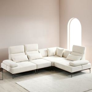 베이언 타이보 패브릭 애쉬원목 스윙 5인 코너 소파