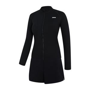 [아레나]이니셜 집업래쉬가드 A4BL1PS02BLK-IDG