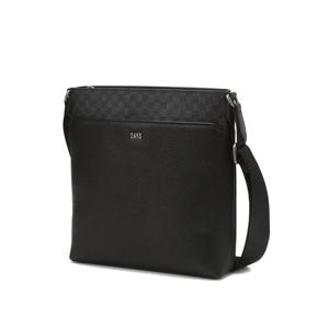 [닥스ACC][ABER LOUIS] 블랙 소가죽 DD패턴 크로스백 DBBA4F261