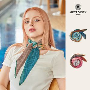 [메트로시티(스카프)]세비지 주름 스카프 MSFD-4412