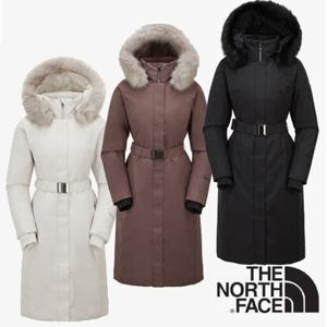 노스페이스 여성 셀리나 윈드스토퍼 롱다운코트 NC2UP80 YDH