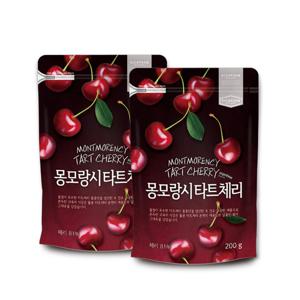 [리치팜너트]몽모랑시타트체리200g 2팩