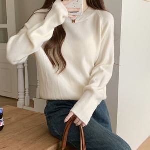 [베나프]오드 베이직 긴팔니트_BI3LK025