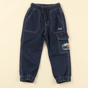 [지프키즈]아웃포켓 1941 데님 조거 팬츠    KN3DPU747