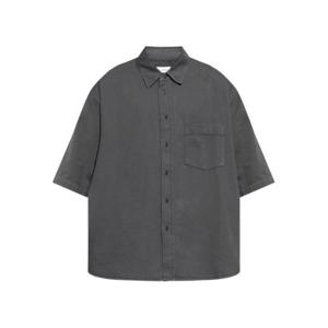 르메르 반팔 셔츠 SH1174LD1041714 CARBON BLUE DOM