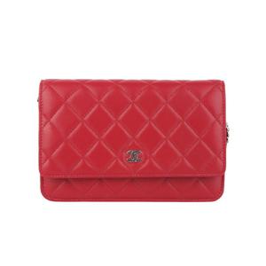 (명품) 샤넬 AP0250 램스킨 클래식 WOC 은장