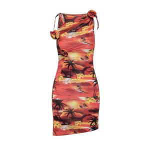 디즈니 X 코페르니 원피스 DR154F5032 PRIRED RED TROPICAL