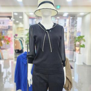 [조이너스]브이넥 러블리 티  셔츠  JAEF8-WSL100_DG