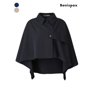 [보니스팍스]트렌치 카라 케이프 자켓 (XP9JK003M0)