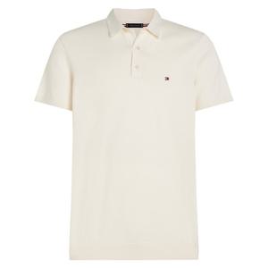 타미힐피거 레귤러핏 니트 폴로카라티 MW0MW37396 아이보리