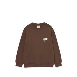 스노우피크 키즈 그래픽 맨투맨 B1 S25FKFHT80 BR BW CR