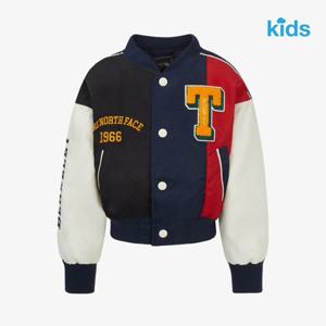 노스페이스 키즈 NJ3NR56U 네이비 스타디움 봄버 패딩야구점퍼