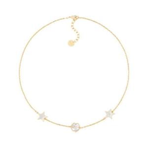 디올 데스티니 네클리스 골드 피니쉬 메탈 앤 마더 오브 펄 N3480WOMMP-D301