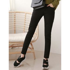 [베나프]코튼 스키니 블랙팬츠_FG1DP009