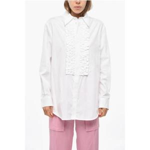 보테가베네타 블라우스 799577V2H20 9000 White