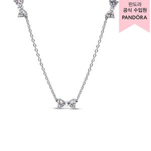 [판도라(주얼리)][백화점 보증서 제공] 보우 스테이션 체인 네크리스 394231C01