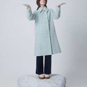 [듀엘]팬시 라마 핸드메이드 코트  D254MSG511