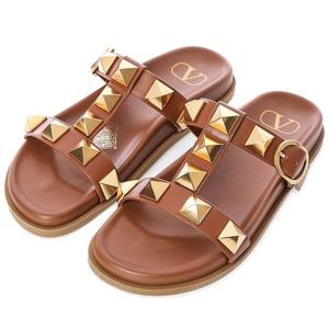 (명품) 발렌티노 골드로만스터드 래더 샌들XW2S0CT