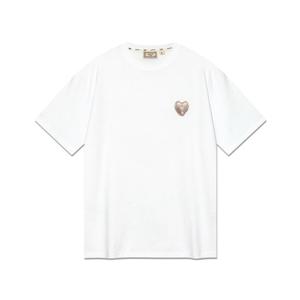 LEE 스몰 캔톤 그래픽 반팔 티셔츠 화이트 B1 LE2503STA1 WH