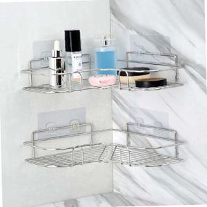 프리미엄 스텐레스 와이어 다용도 코너선반 욕실선반