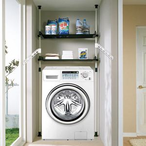 가화 폭조절 2단 선반 옷걸이팔행거(LB2020A2)