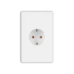 매립콘센트 1구 콘센트 D2 화이트