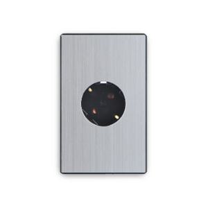 매립콘센트 1구 콘센트 D3 블랙& 실버