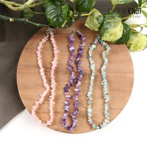 [KNOTXKNOT] 천연원석으로 엮어 만든 핸드메이드 목걸이