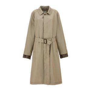 메종마르지엘라 롱 싱글 브레스트 트렌치코트 S50AH0132S54694