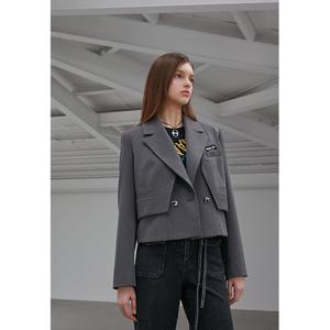 [에고이스트]투웨이 착용 숏 자켓 (EQ3WJ864)