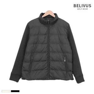 빌리버스 남성 골프웨어 니트 경량 패딩 겨울 점퍼 BBLT035