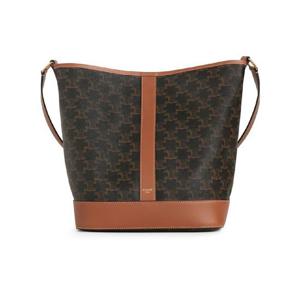 25 FW 셀린느 여성 트리옹프 미디엄 버킷 백 tan CELVSU85BE1ZZZZZ01 TP854960450