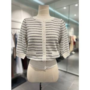 [쥬크] 스트라이프 라운드 가디건 (Z252KSL312)