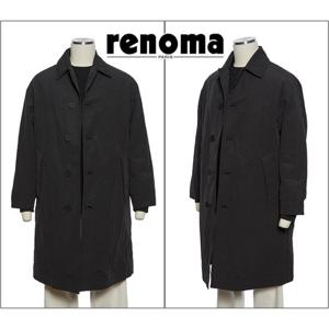 [레노마캐주얼]F/W가을/봄/초겨울까지 입는 트렌치코트 세미오버핏블랙컬러  EK3653