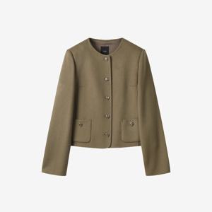 [쥬크]아웃포켓 디테일 캐시미어 블렌드 코트 (Z254MSG311)