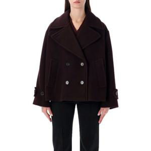 끌로에 더블브레스트 와이드 라펠 피코트 CH25WMA96272 56B