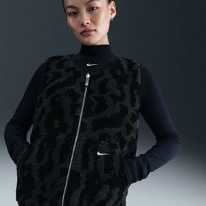 M 나이키조끼 DQC HV2074-010 스포츠웨어 여성 하이파일 플리스 베스트