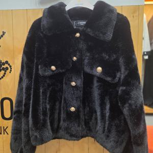 [레코브]골드버튼퍼무스탕  LC61DYMT505X