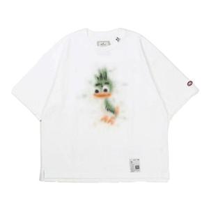 미하라야스히로 덕 남성 반팔 티셔츠 J14TS772 WHITE