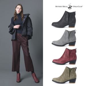 비버리힐스폴로클럽 투톤 핫픽스 앵클퍼부츠