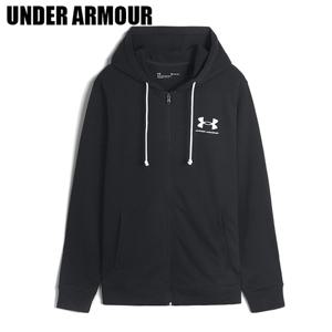 [언더아머] 남성용 라이벌 테리 LC 후드집업 1370409_001