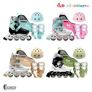 휠러스 스마트4 인라인스케이트 콤보세트 휠러스인라인 아동인라