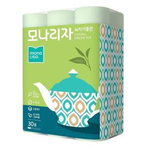녹차가 좋은 화장지 30mx30롤 청소 클리너